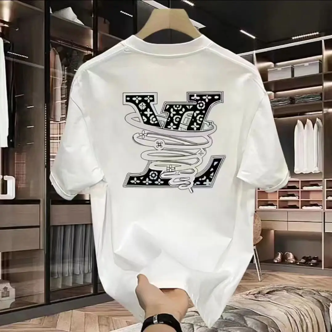 Quality Streetwear Brand - T-shirt da uomo 100% cotone di