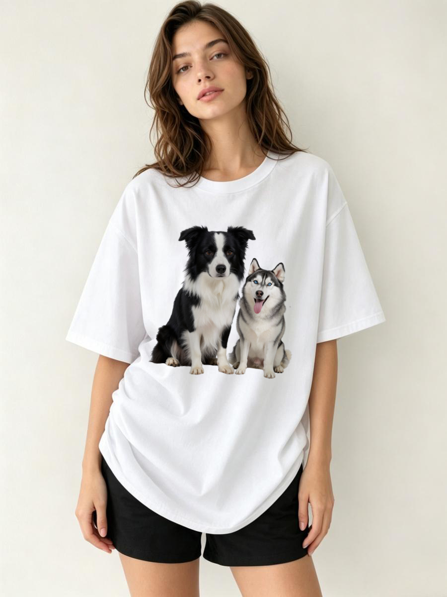 Streetwear Brand Label - T-Shirt con Logo e Design Personalizzato,