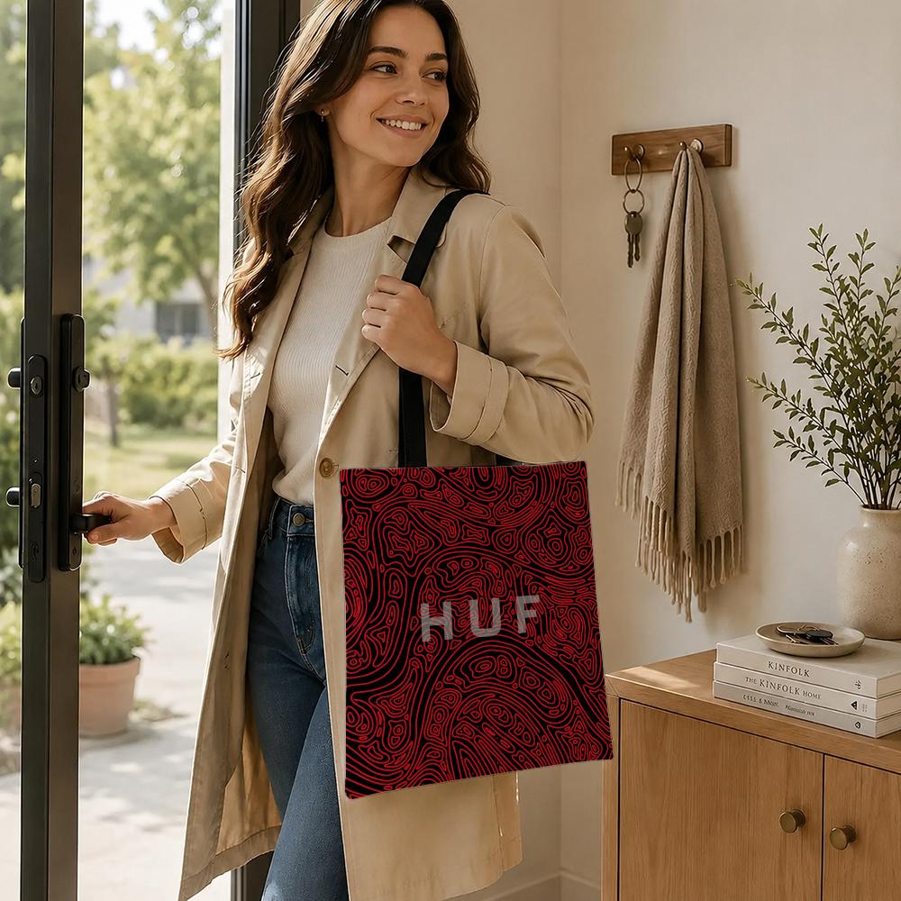 Borsa in tela Huf Fashion Stor - Streetwear Brand Bag recensione e prezzo
