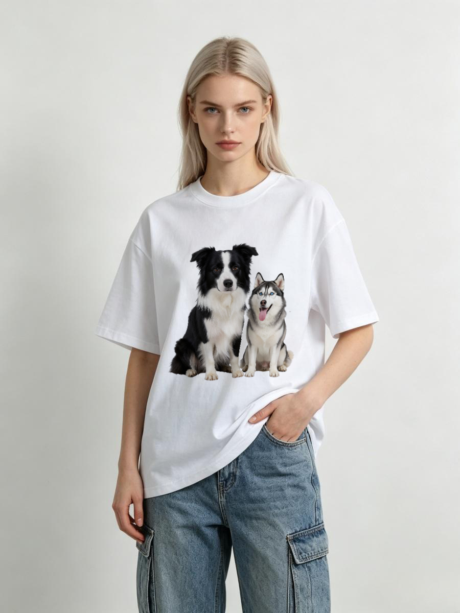 T-Shirt con Logo e Design Pers - Streetwear Brand Label recensione e prezzo