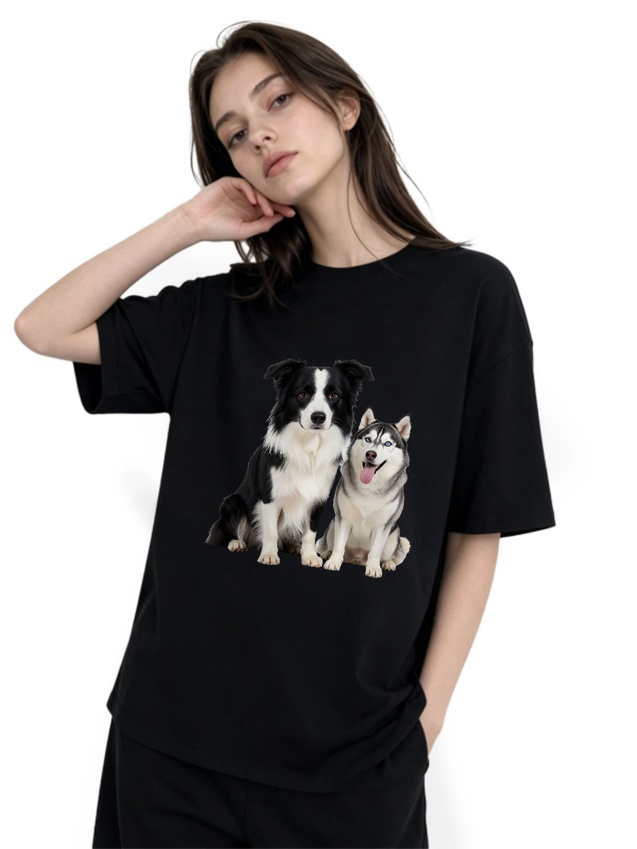 T-Shirt con Logo e Design Pers - Streetwear Brand Label recensione e prezzo