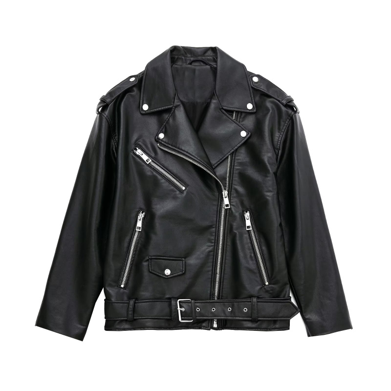 MAQVOB Giacca da moto ampia in - French Streetwear Brand recensione e prezzo
